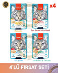 Wanpy Pouch 4lü Avantaj Paketi Yetişkin Yaş Kedi Maması 4x70gr