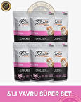 Felicia Pouch Yavru Tavuk Yaş Kedi Maması 6x85gr