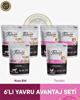 Felicia Pouch Yavru Kuzu-Tavuk Yaş Kedi Maması 6x85gr
