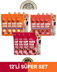 Reflex Plus Happy Hour 12'li Köpek Maması Süper Set 2 / 12x60gr