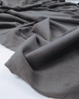 Gri Füme Kaşkorse Ribana Örme Kumaş Esnek Yumuşak Saran Bluzluk & Bodylik En: 110cm