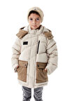 Erkek Çocuk Kapüşonlu Kalın Kışlık Mont 51335