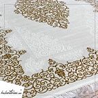 Dinarsu Yolluk Halısı Klasik 100x200 Gold GD001 060 Gold Krem