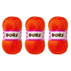 Ören Kadın Dora Turuncu El Örgü İpliği - 031 3lü