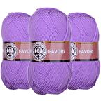ÖrenKadın Favori Lila El Örgü İpi 056 3 Adet