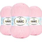 Nako Cici Bio Örgü Ipi Bebe Yünü 100 Gr. 23421 3 Adet