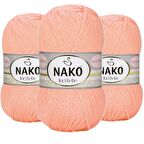 Nako İnci Bebe Örgü Ipi Bebe Yünü 100 gr 11527 3 Adet