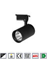 Noas 30W 6500K Beyaz Işık Siyah Paris Led Ray Spot YL29 3101