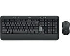 LOGITECH MK540 KABLOSUZ USB Q TR MM KEYBOARD SET 920-008687