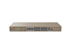 TENDA TEF1126P-24-250W 24FE PoE Port (250W), 1GE Uplink, 1xCombo SFP Switch