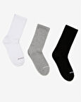 Skechers U Crew Cut Padded 3 Pack Sock Multi