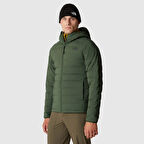 M BELLEVIEW STRETCH DOWN HOODIE Haki