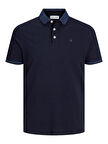 JJEPAULOS POLO SS NOOS DARK NAVY