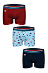 JOHN FRANK ÜÇLÜ MARIN BOXER Multicolor