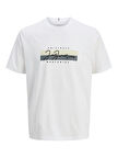 JORFREDERIKSBERG BOX SCRIPT TEE SS CN LN White