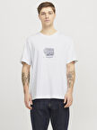 JORBOSTON GRAPHIC TEE SS CREW NECK White