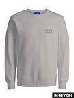 JORLOGO SWEAT CREW NECK TR SS25 Moonbeam