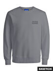 JORLOGO SWEAT CREW NECK TR SS25 GREY
