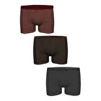 JOHN FRANK ÜÇLÜ NATURAL MODAL BOXER Multicolor