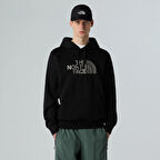 M DREW PEAK REGULAR HOODIE Black