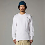 M L/S EASY TEE WHITE