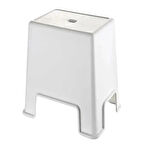 Çelik Beyaz Banyo Taburesi 128