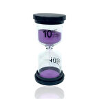 10 Dakikalık Lila Renk Kum Saati