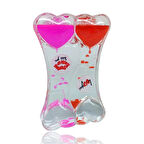 Sevgili Temalı İkili Jel Kum Saati