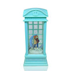 London Telefon Kulubesi Temalı Kar Küresi Yeşil