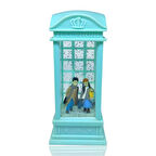 London Telefon Kulubesi Temalı Kar Küresi Yeşil