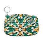 Bozuk Para Cüzdanı Anahtarlık Karışık Desenli Çok Renkli