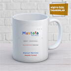 Kişiye Özel İsim Yazılabilir Bilgisayar Öğretmeni Kupa Bardak