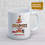 Kişiye Özel İsim Yazılabilir İtfayeci Kupa Bardak