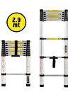 Teleskopik Merdiven 10 Basamak 290 cm