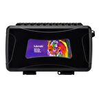 Lubinski Seyahat Puro Kutusu Humidor Kırılmaz Plastik Siyah Lion Logo 5's