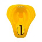 Lubinski Bombeli Porselen Puro Küllüğü Sarı/Gold Tekli