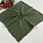 Bonjela Pliseli Bambu Eşarp Yeşil PBE0225