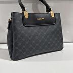 Armine Kadın Çanta Noktalı Siyah AR20601