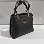 Armine Kadın Çanta Baskılı Siyah AR35101