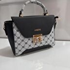 Armine Kadın Çanta Siyah Gri AR37801