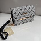 Armine Kadın Portföy Çanta Noktalı Gri AR38102