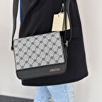 Armine Kadın Çanta Noktalı Gri AR33102