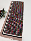 Quare Soft Pamuklu Desenli Şal LDSQ1002