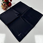 Miray Düz Kristal Eşarp Lacivert LTA0503