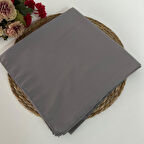 Polo Craft Koyu Gri Medine İpeği Eşarp MEB0203