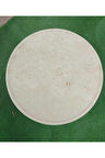 DOĞAL TRAVERTEN TABAK -45 CM ÇAP