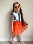 Kız Çocuk Tütü Etek Turuncu