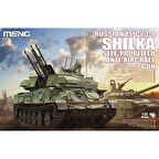Meng TS-023 1/35 Ölçek Rus ZSU-23-4 (Shilka) Uçaksavar Tankı, Plastik Model Kiti
