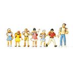 Preiser 10181 1/87 Ölçek schulkinder Figürleri