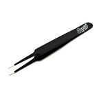 30421 4.5 İNCH STRAİGHT POİNT TWEEZERS (BLACK)